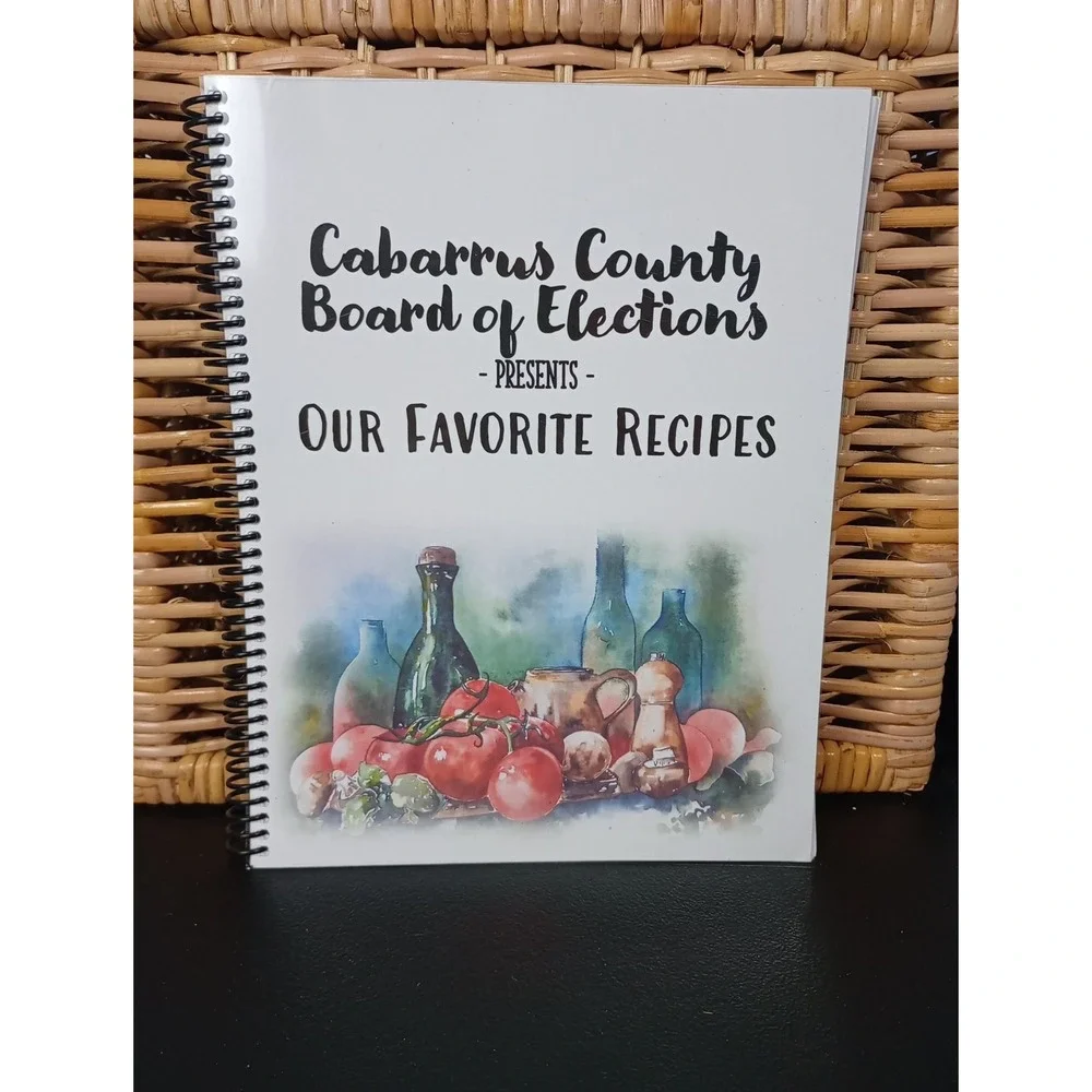 Cabarrus County Board Of Elections Cookbook Cabarrus,‎  North Carolina